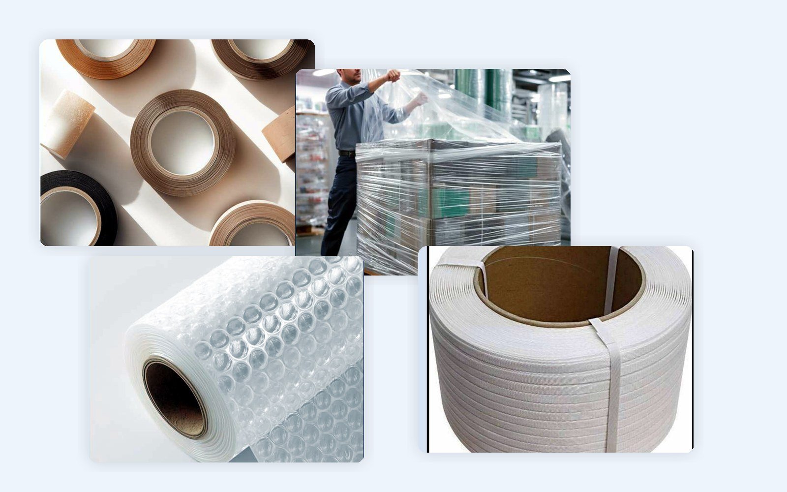 Packaging materials supplied by Divya Jyoti Enterprises